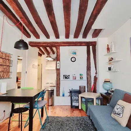 Cozy Le Marais With 1 Separate Bed 公寓 *