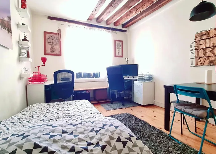 Apartamento Cozy Le Marais With 1 Separate Bed Paris