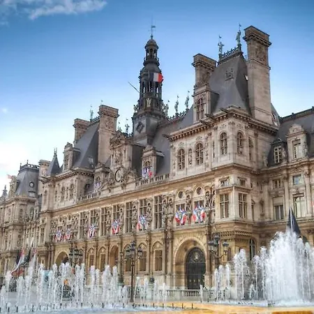 Апартаменты Cozy Le Marais With 1 Separate Bed Париж